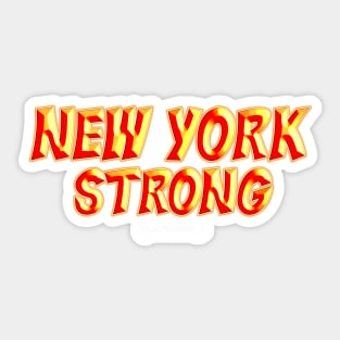 New York Strong Sticker